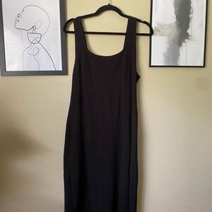 Black tank dress
